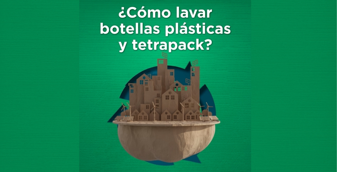 ¿Cómo lavar plástico y Tetrapack?